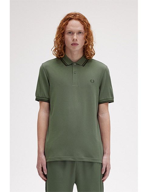 TWIN TIPPED FRED PERRY POLO