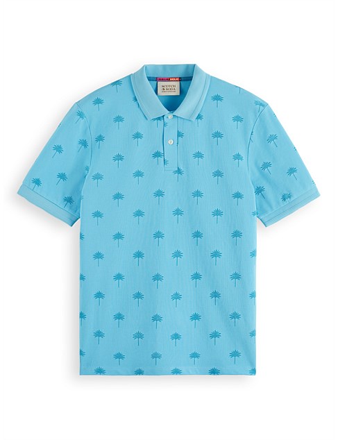 Mini all-over printed polo shirt