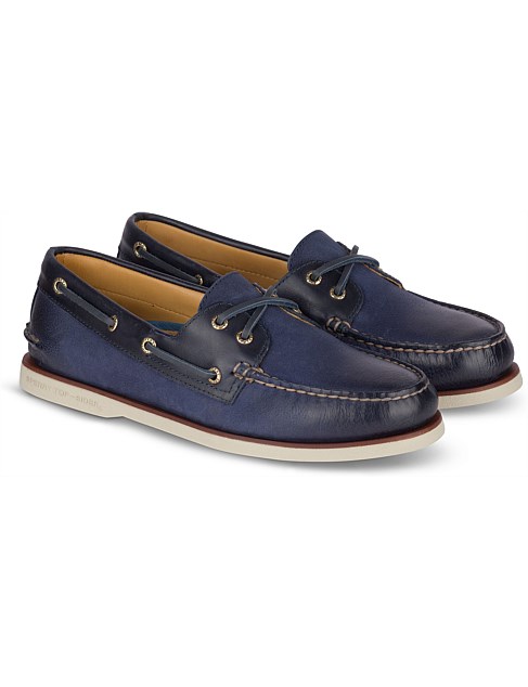 GOLD A/O 2-EYE TITAN BOAT SHOE