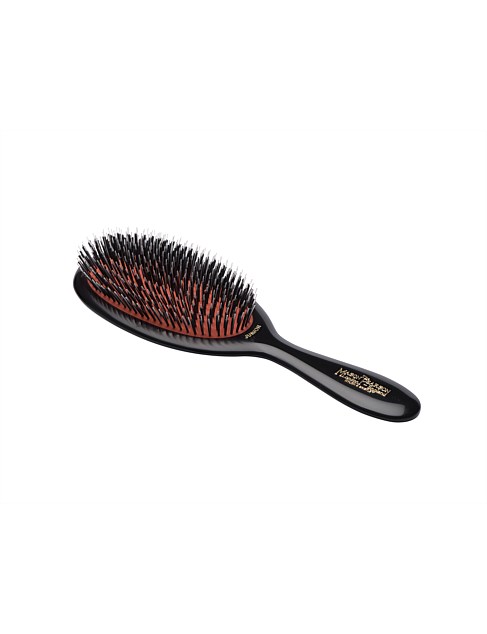 Junior Bristle & Nylon Hairbrush - Dark Ruby