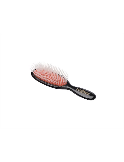 Pocket Nylon Hair Brush - Dark Ruby