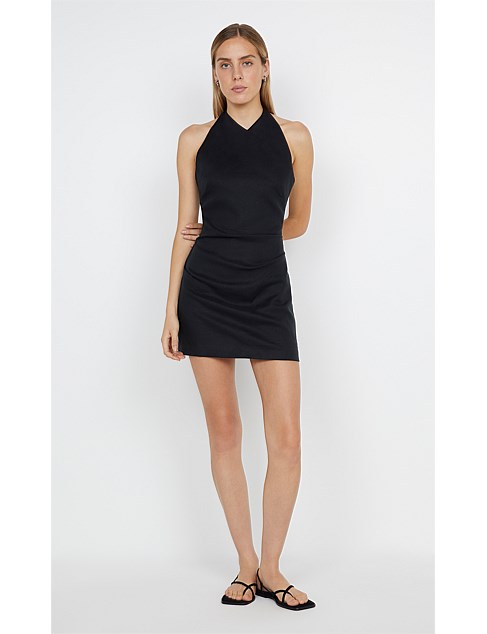 MARIANNA HALTER MINI DRESS