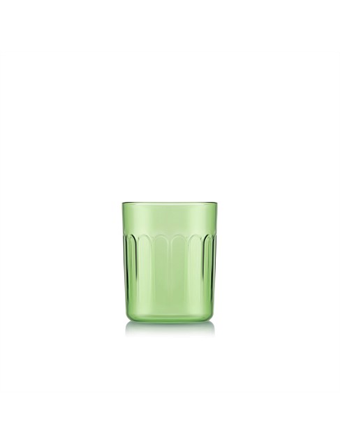 MOMA TUMBLER GLASS 350ML SET OF 4 GREEN