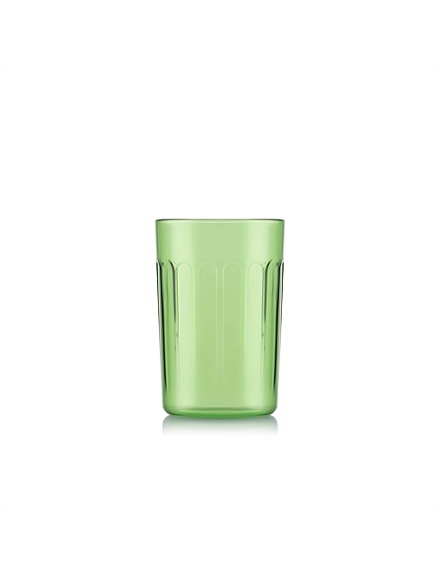 MOMA TUMBLER GLASS 500ML SET OF 4 GREEN