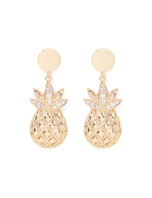 SIGNATURE RAYE PINEAPPLE EARRINGS