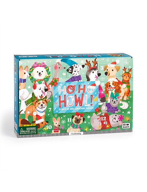 HO HO HOWL! COUNTDOWN PUZZLE SET