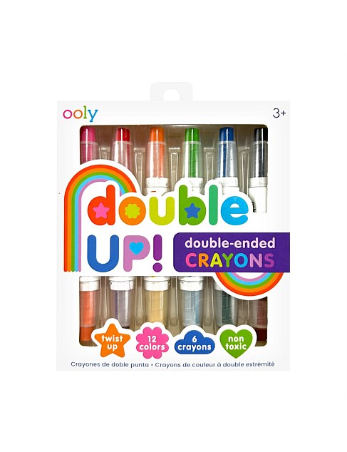 DOUBLE UP! DOUBLE-ENDED CRAYONS