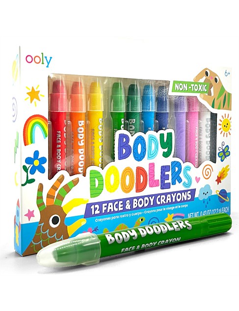 BODY DOODLERS FACE & BODY CRAYONS