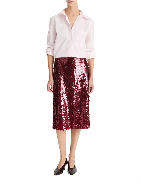 Sequin Pencil Skirt