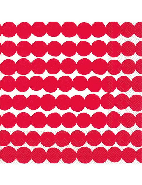 Marimekko Rasymatto Red Lunch Napkins