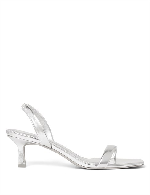 SALLY SLINGBACK MID HEEL SANDALS