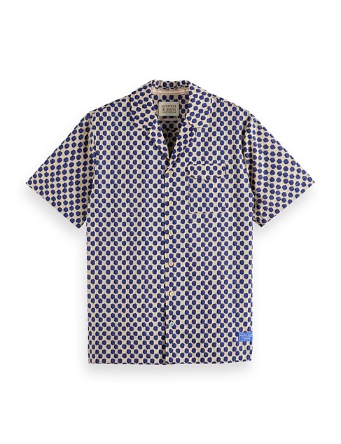 Printed short sleeve shirt