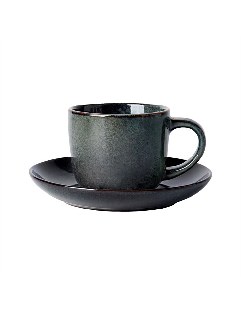 Element Espresso Cup & Saucer Raven