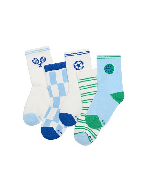 SPORT SOCK 5 PACK