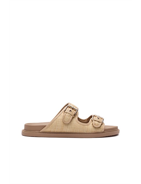 WOVEN BUCKLE SANDAL