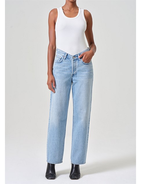 V-Waist Baggy Jean