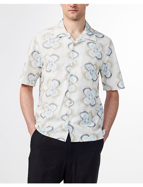 Ole SS Printed Shirt