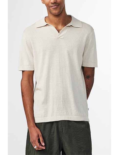 Ryan Polo Linen Knit