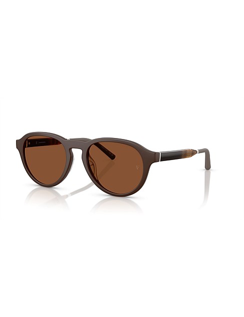 R-8 Phantos SEMI-MATTE UMBER CLAY Sunglasses