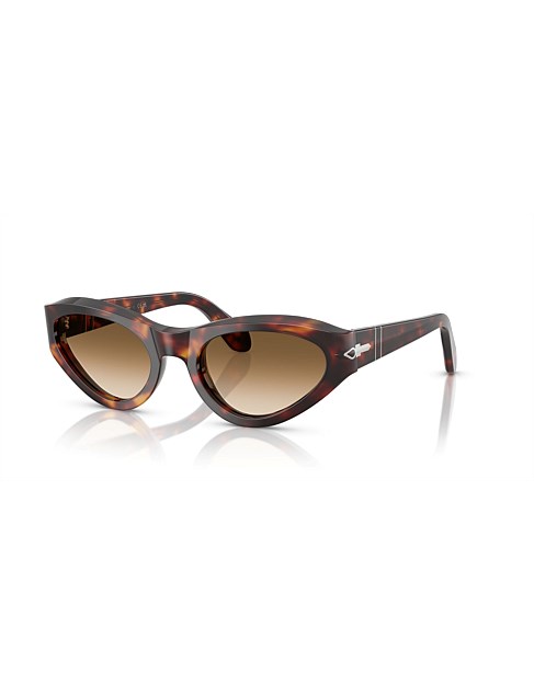 Butterfly HAVANA CLEAR GRADIENT BROWN Sunglasses