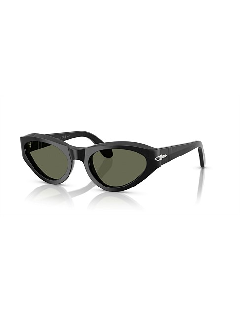 Butterfly BLACK GREEN POLAR Sunglasses