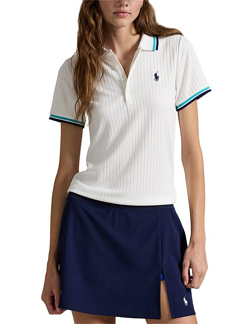 AUSTRALIAN OPEN RIBBED POLO SHIRT