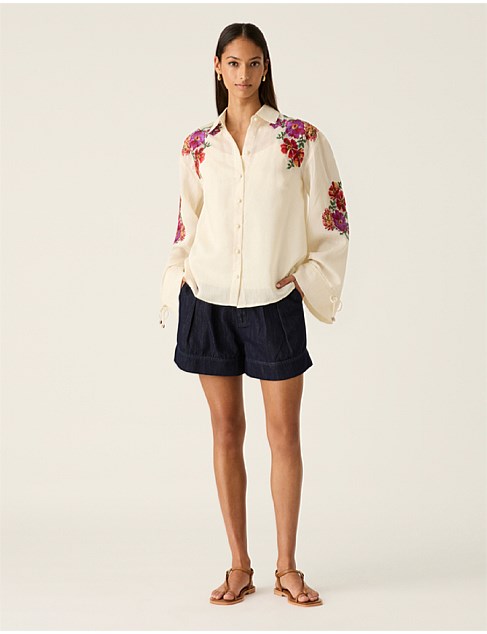 FRIDA EMBROIDERY SHIRT