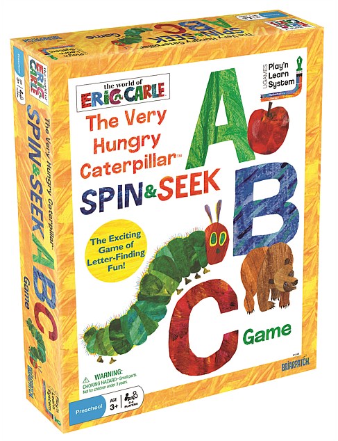 THE VERY HUNGRY CATERPILLAR SPIN & SEEK ABC GAME