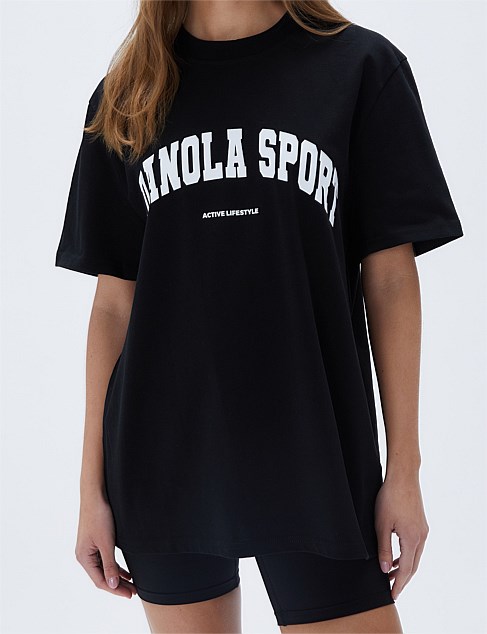 Adanola Sport Short Sleeve Oversized T-Shirt