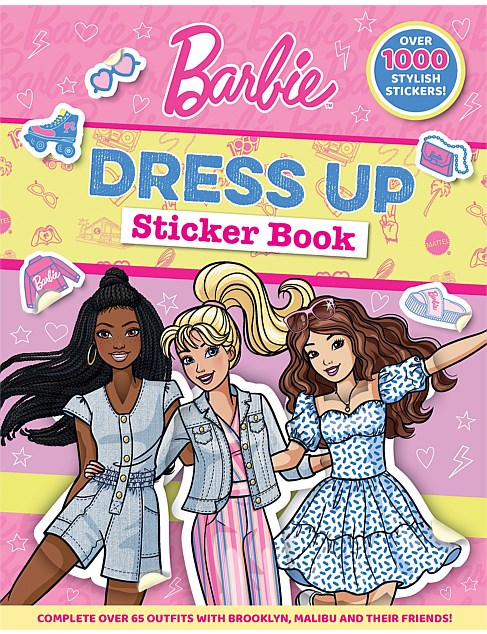 Barbie Dress Up Sticker Book