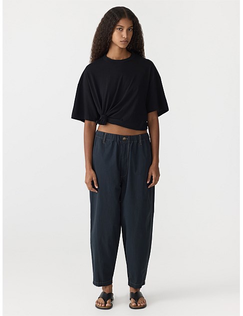 crushed cotton summer pant