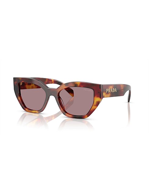 Butterfly POPPY TORTOISE LIGHT PURPLE BROWN Sunglasses