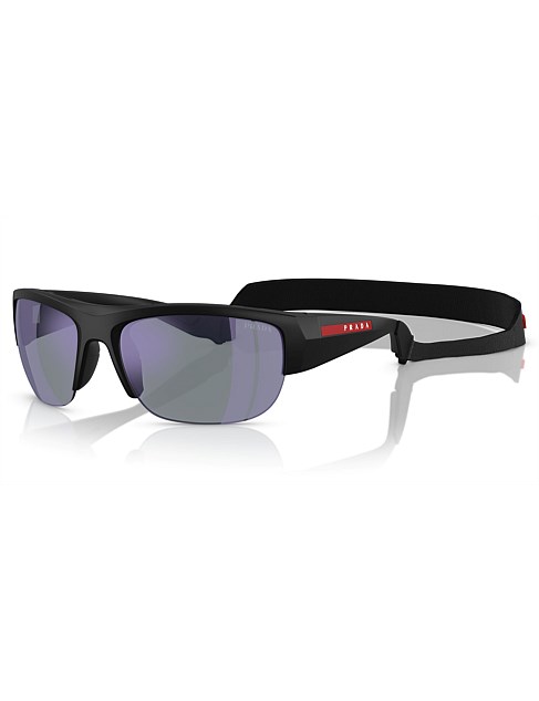 Pillow MATTE BLACK DARK BLUE MIRROR VIOLET Sunglasses