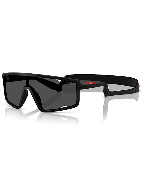 Rectangle MATTE BLACK DARK GREY Sunglasses