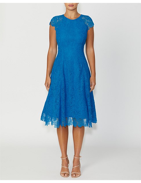 MARNIE BLUE LACE DRESS