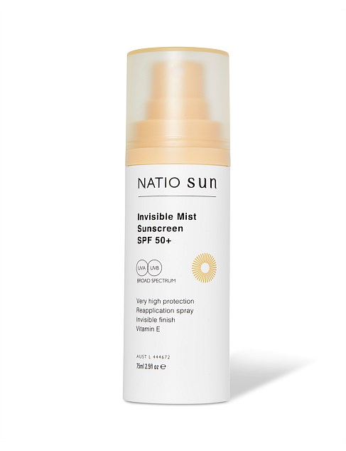 Invisible Mist Sunscreen SPF 50+ 75ml