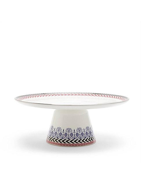 WW FESTIVE TABLE FOOTED CAKE STAND