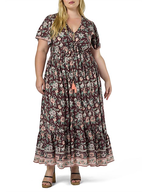 THE POETIC GYPSY - VINTAGE BOHO VISIONS MAXI DRESS