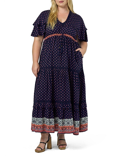 THE POETIC GYPSY - RIVER RUNS DRY MAXI DRESS