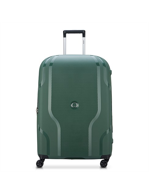 CLAVEL EXP SUITCASE 76CM DEEP GREEN