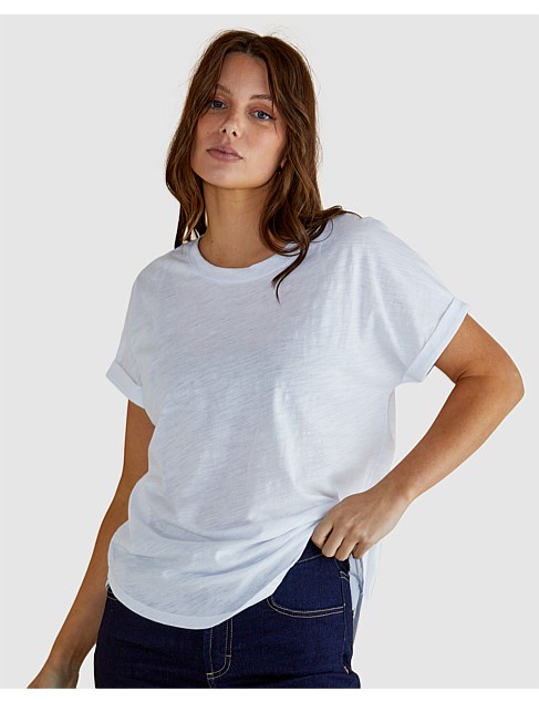 Hailey Short Sleeve Cotton Tee