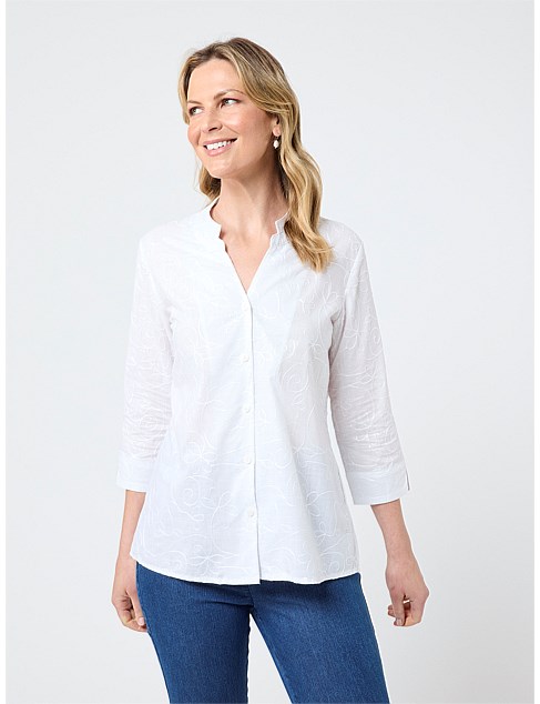 CARTIA 3/4 SLEEVE SHIRT