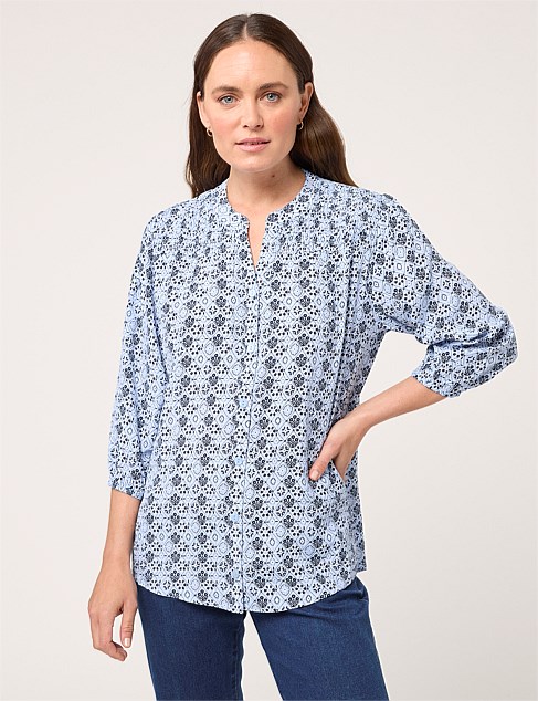 TYLANI 3/4 SLEEVE BLOUSE