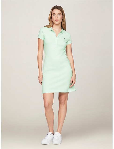 Slim Short Polo Dress