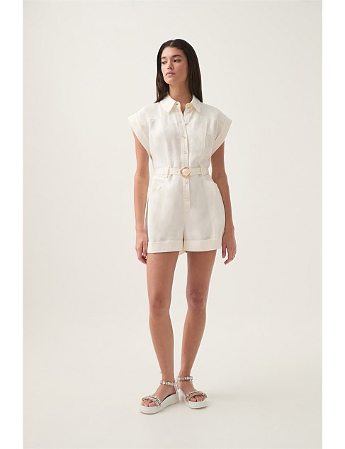 Calista Linen Playsuit