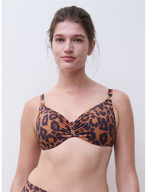 SWIM SAUVAGE COVERING UNDERWIRE BIKINI TOP