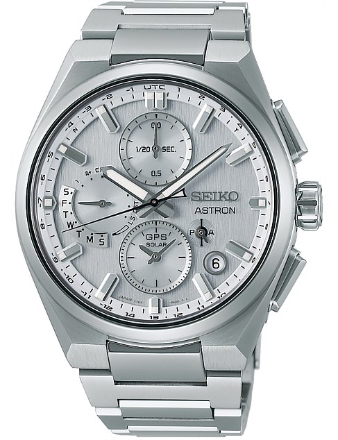 Seiko Astron Mens Sports GPS SOLAR 5X DUAL