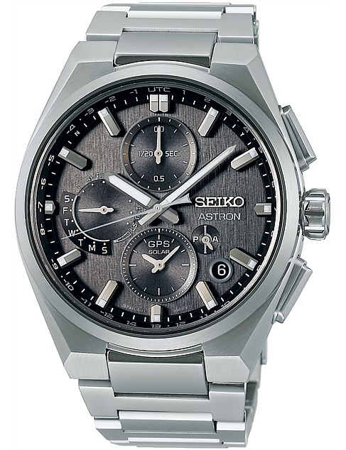 Seiko Astron Mens Sports GPS SOLAR 5X DUAL SSH163J