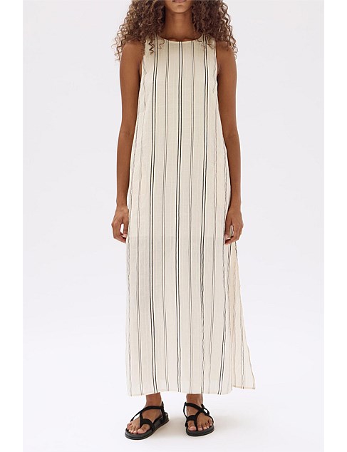 Milos Stripe Maxi Dress