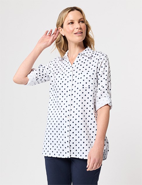 SPOT 3/4 SLEEVE SHIRT